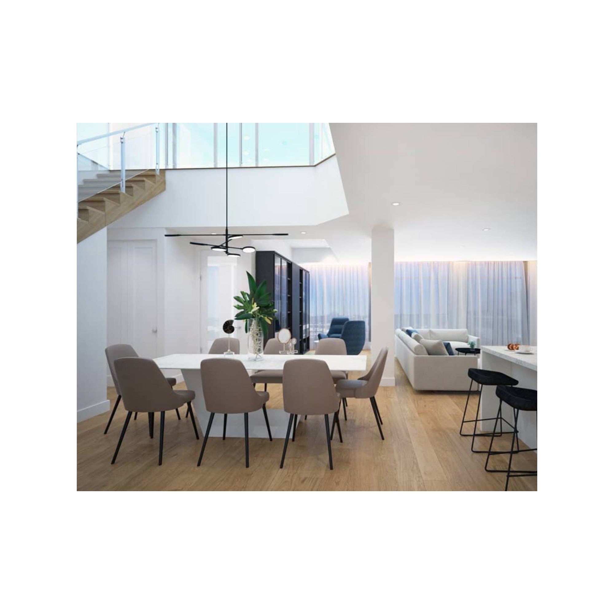 Origami Dining Table Double Extension by Mobital - image 5