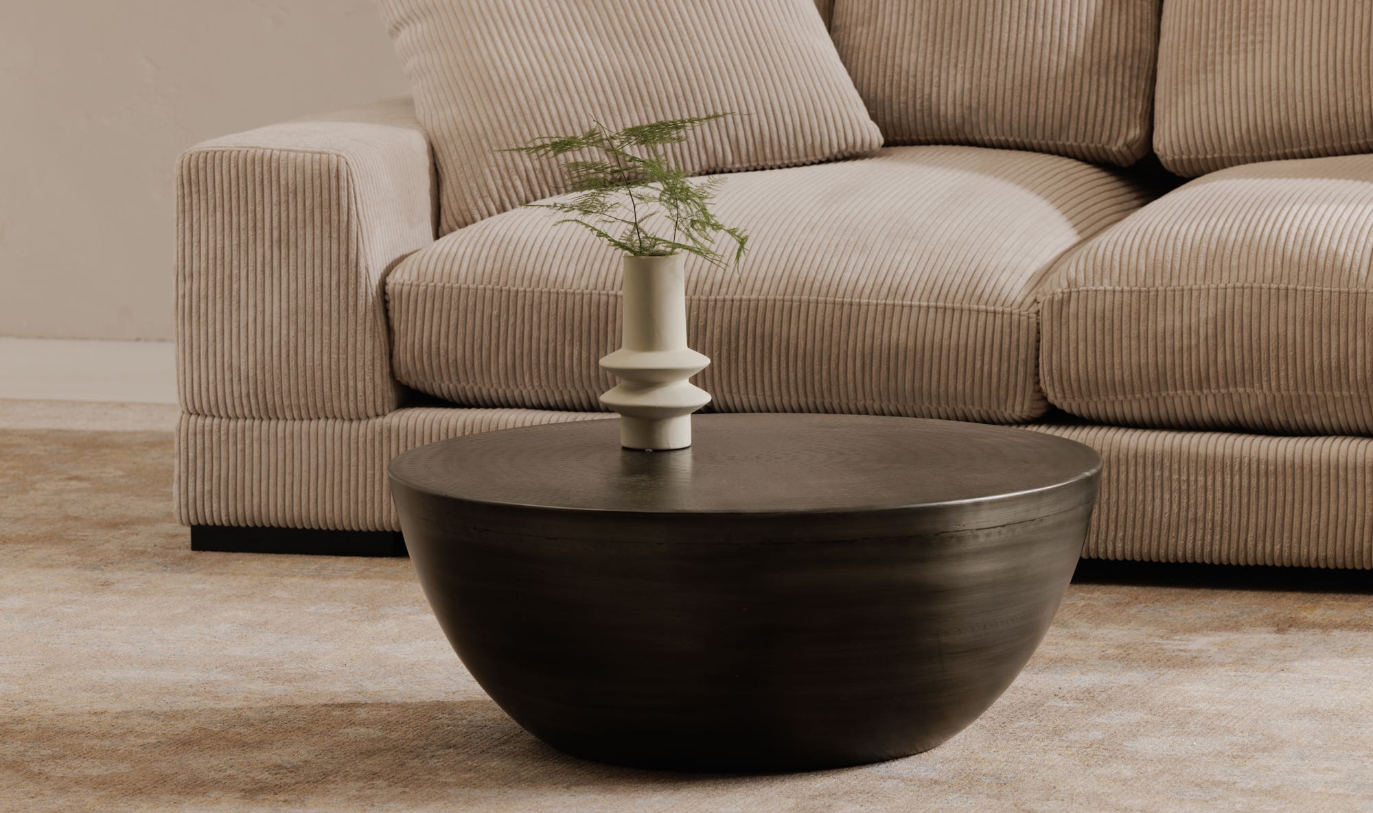 Conga Coffee Table Antique Zinc by Moe's Home Collection - view 7