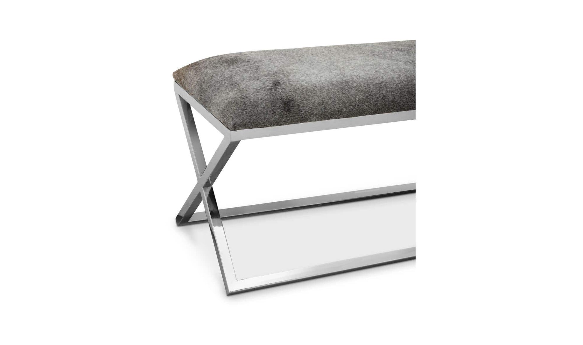 Rossi Bench Grey by Moe's Home Collection - view 10