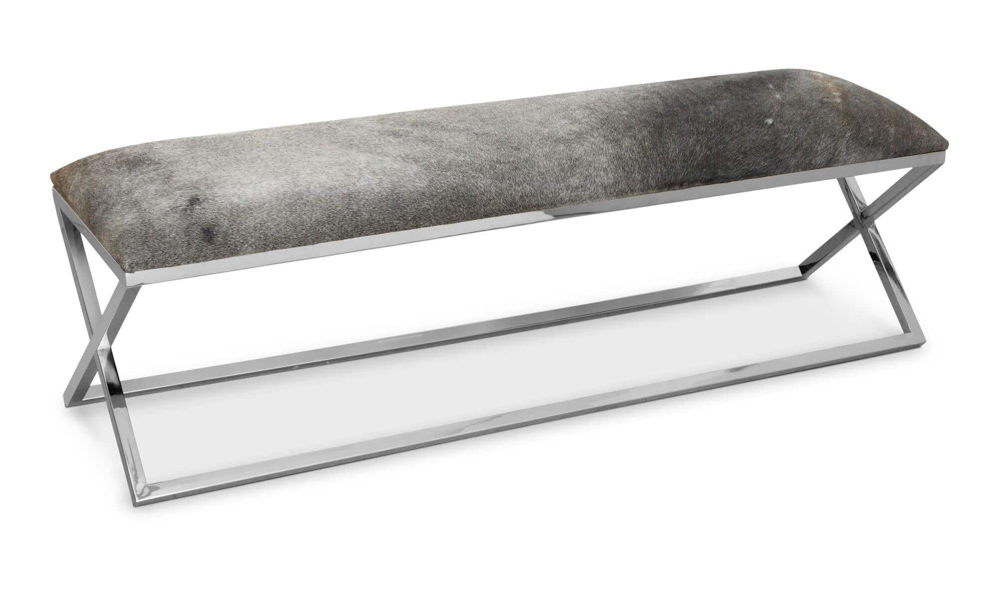 Rossi Bench Grey by Moe's Home Collection - view 8