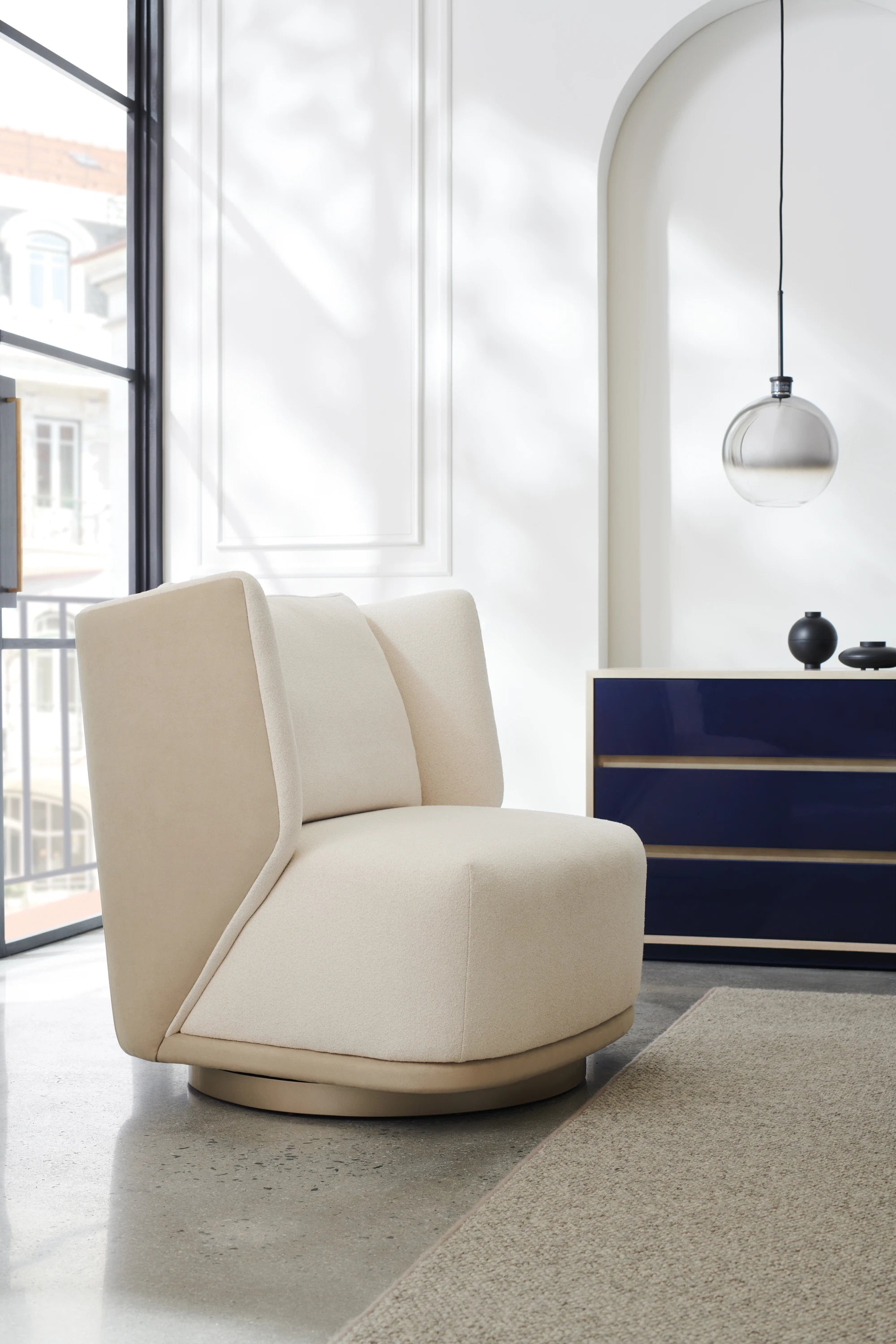 Seville Swivel Chair 32" by Caracole - view 2
