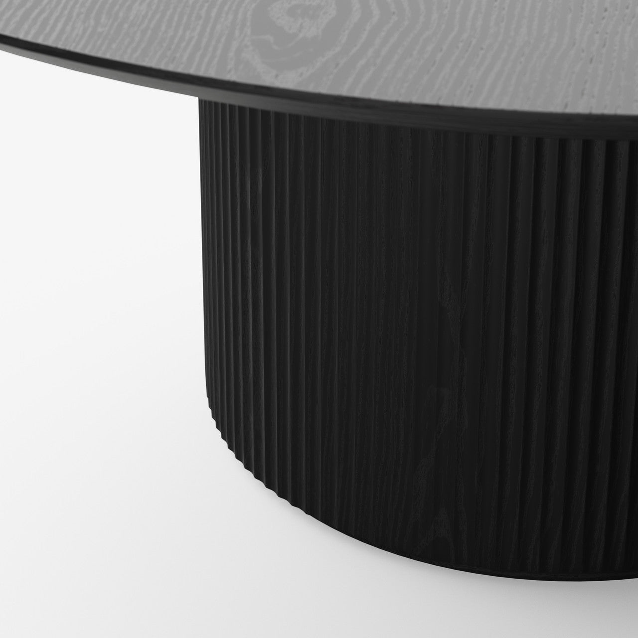 Modern Brazilian - Atenas - Round Dining Table - Ebano Frame
