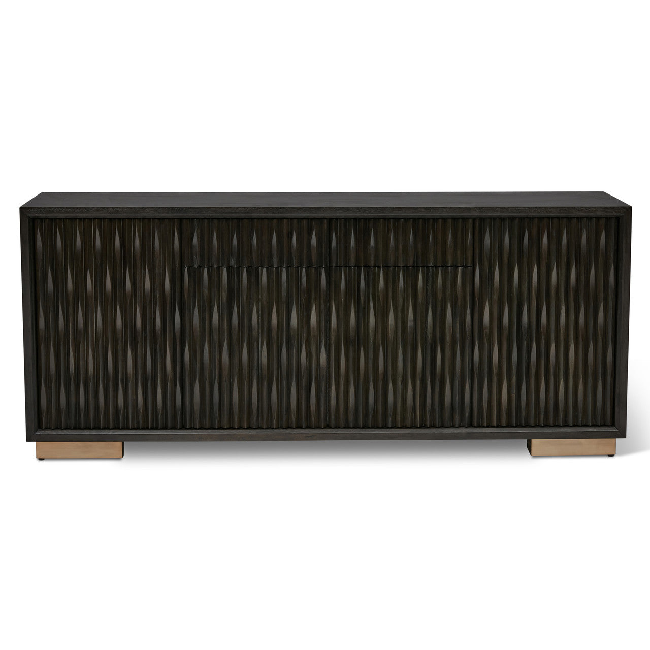 IE Series - Madison Buffet - Charcoal - Gold Base