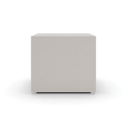 Solid Ground Almost Black Coffee Table 20" by Caracole