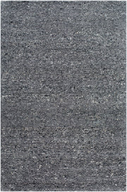 Passion Charcoal/Light Gray Handmade Rug - 3' x 10'