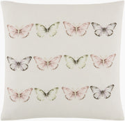 Painterly Butterfly Accent Pillow - 18"L x 18"W