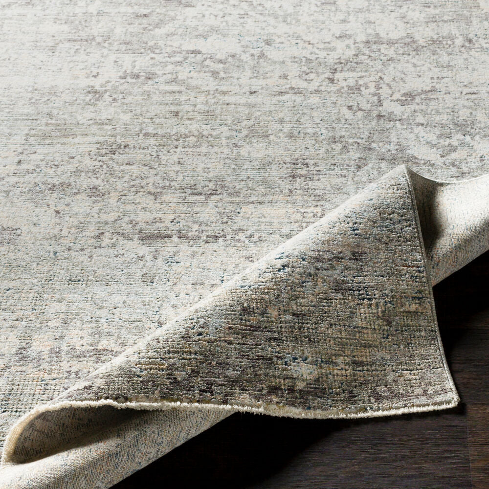 Presidential Blue/Wheat Machine Woven Rug PDT-2303 - fold