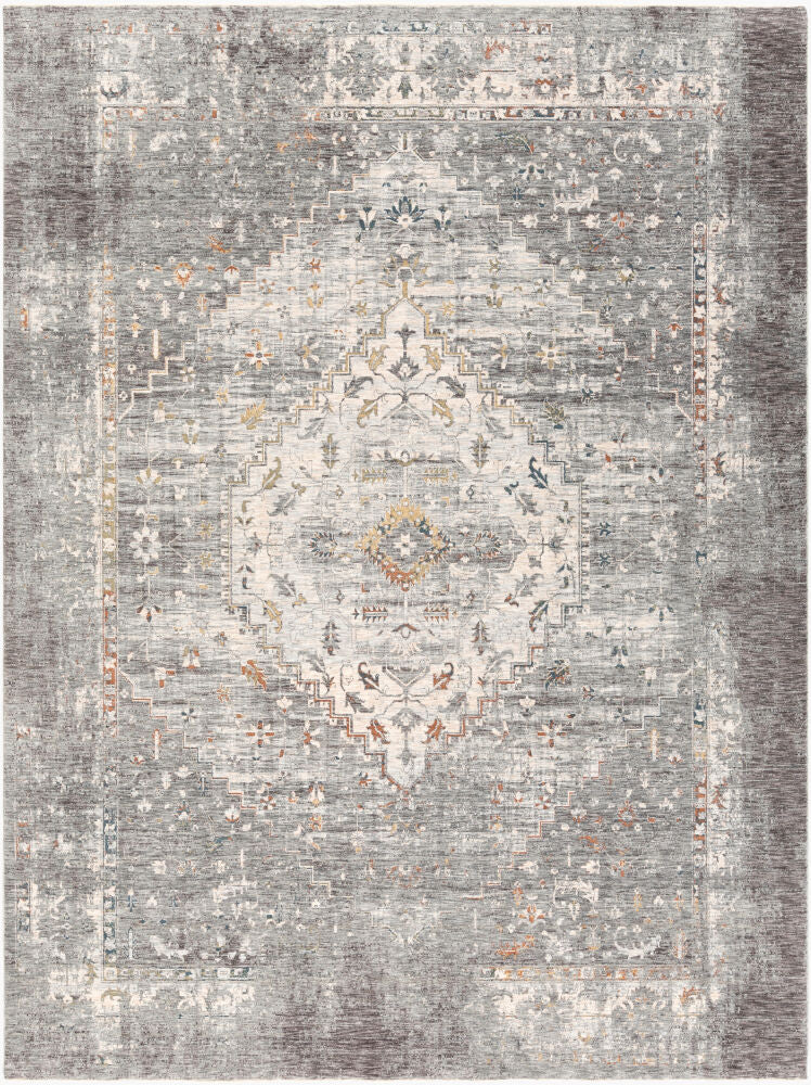 Presidential Blue/Wheat Machine Woven Rug PDT-2311 - 3'3" x 10'