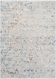 Presidential Deep Teal/Wheat Machine Woven Rug - 3'3" x 10'