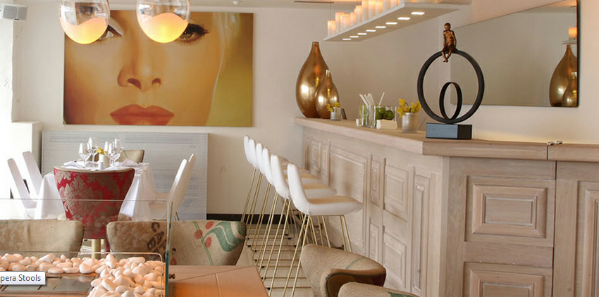 Pera Wire Bar Stool