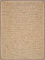 Paragon Blue/Tan Machine Woven Rug - 3'3" x 10'