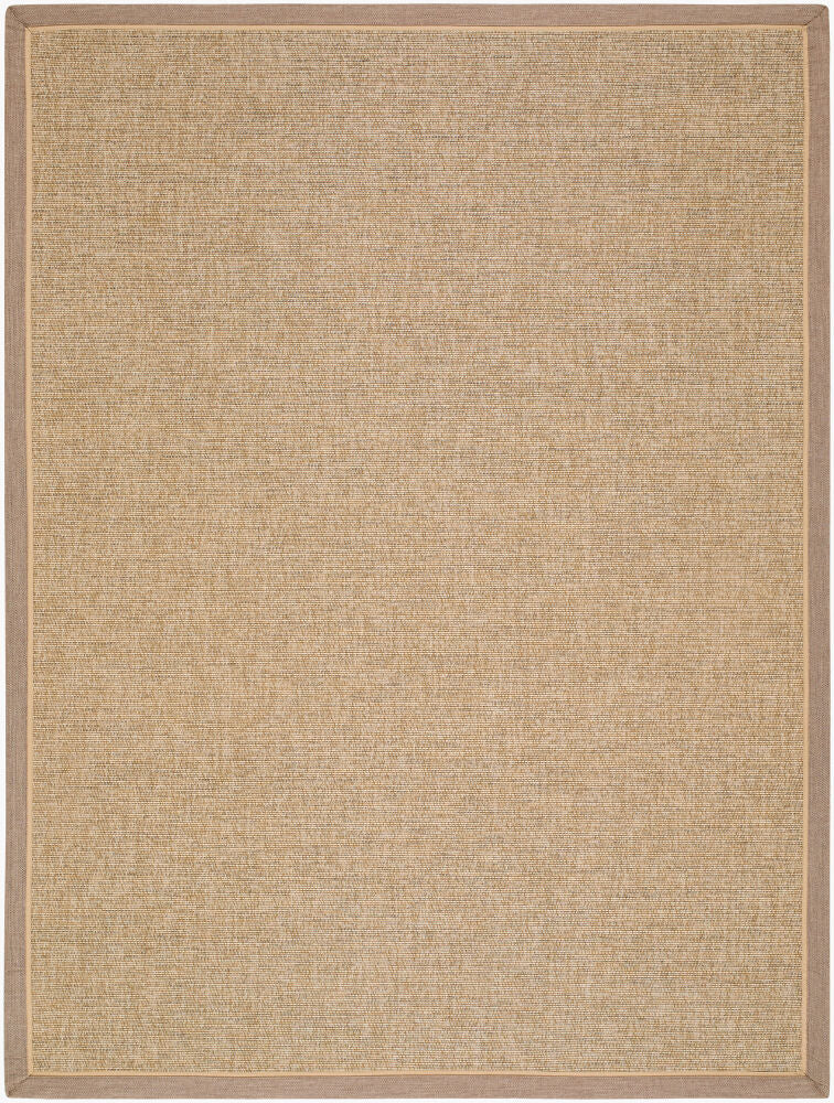 Paragon Blue/Tan Machine Woven Rug - 3'3" x 10'