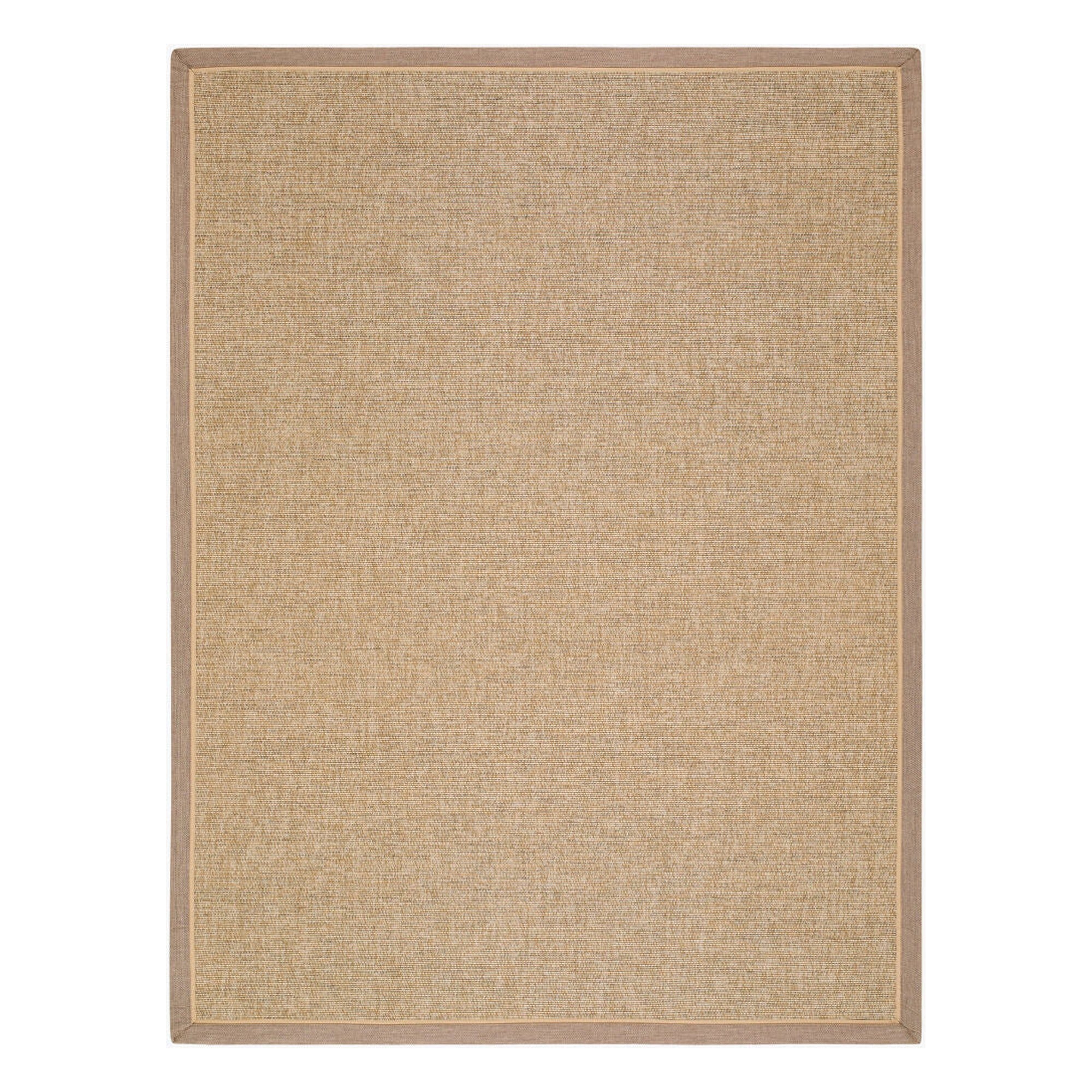 Paragon Blue/Tan Machine Woven Rug - 3'3" x 10'