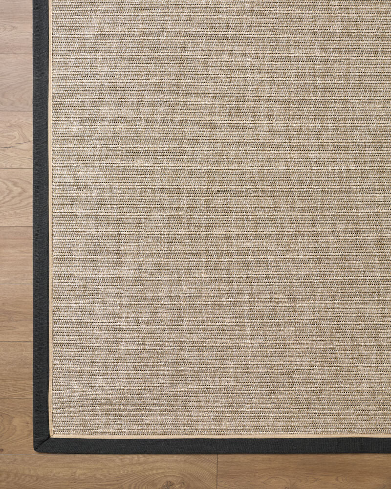 Paragon Black/Tan Machine Woven Rug PGR-2301 - overhead
