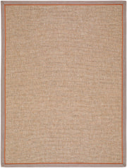 Paragon Brown/Tan Machine Woven Rug - 3'3" x 10'