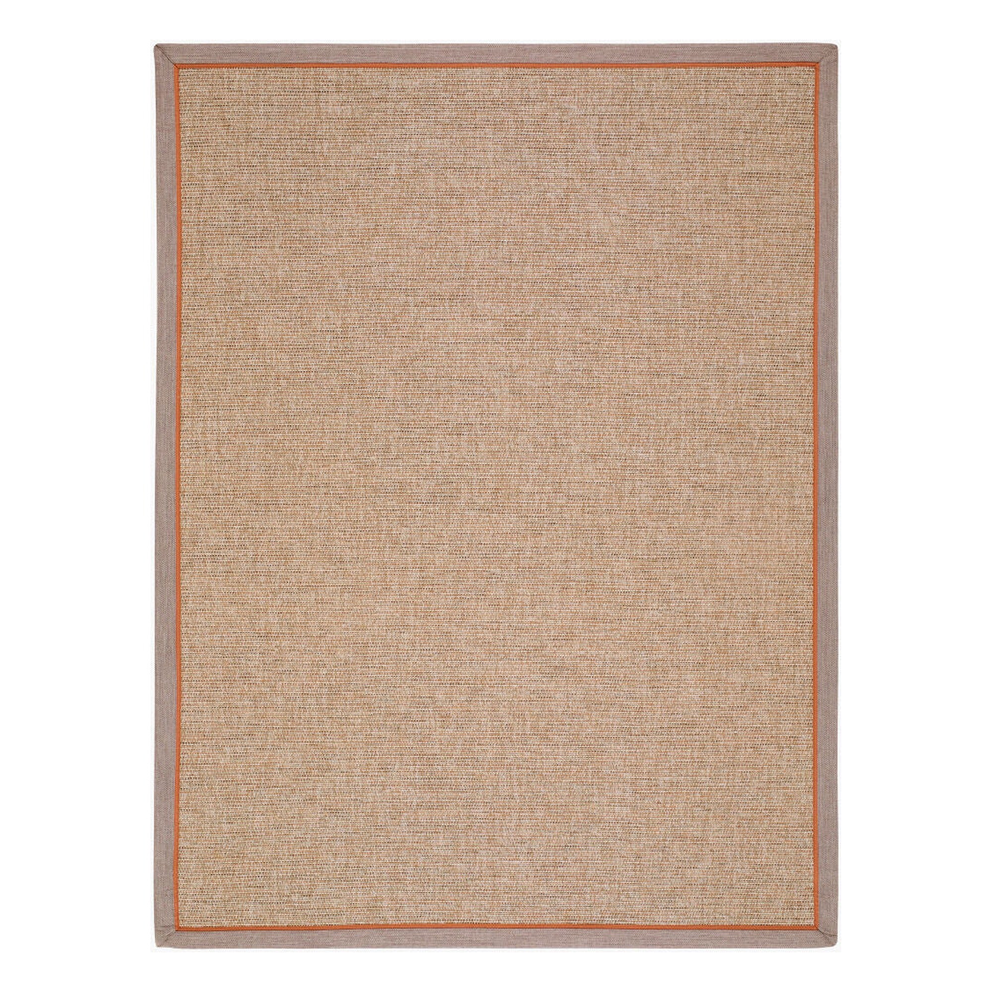 Paragon Brown/Tan Machine Woven Rug - 3'3" x 10'