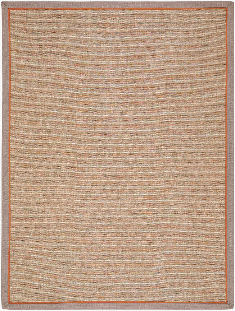 Paragon Brown/Tan Machine Woven Rug - 3'3" x 10'