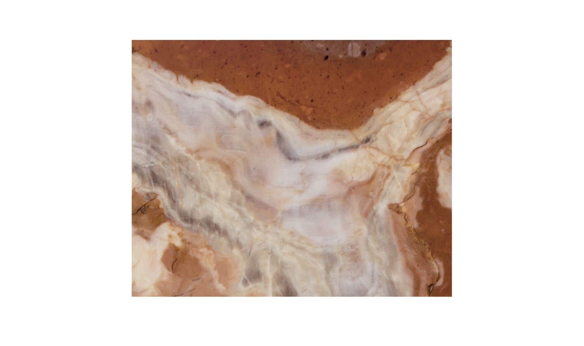 Grace Accent Table Orange Levante Marble by Moe's Home Collection - view 12
