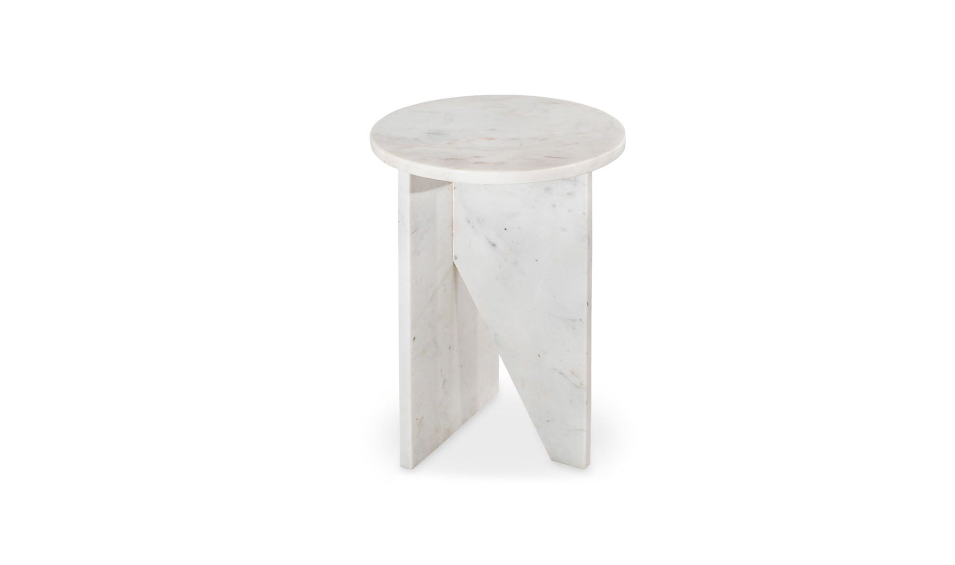 Grace Accent Table White Marble by Moe's Home Collection - view 14