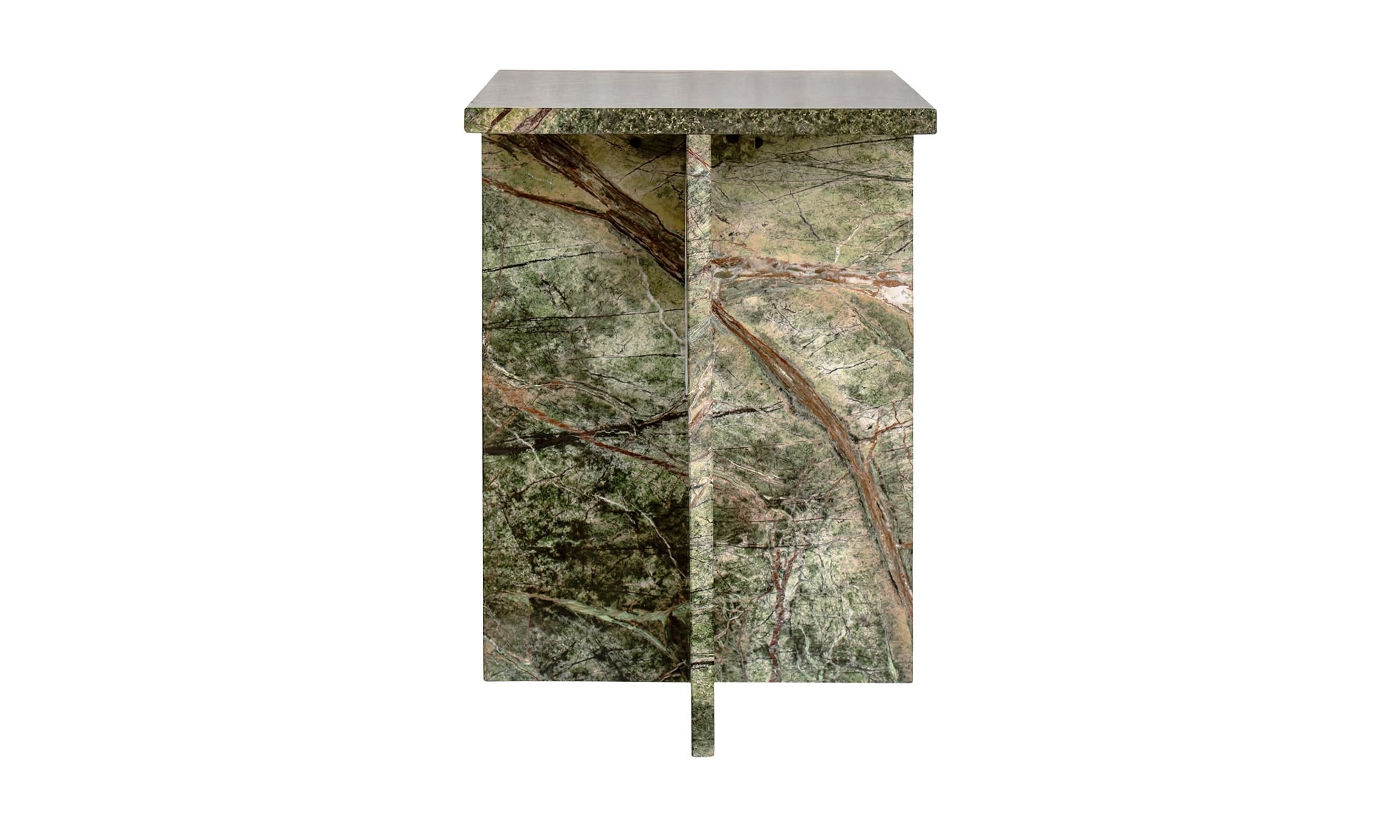 Blair Accent Table Rainforest Green Marble by Moe's Home Collection - view 5