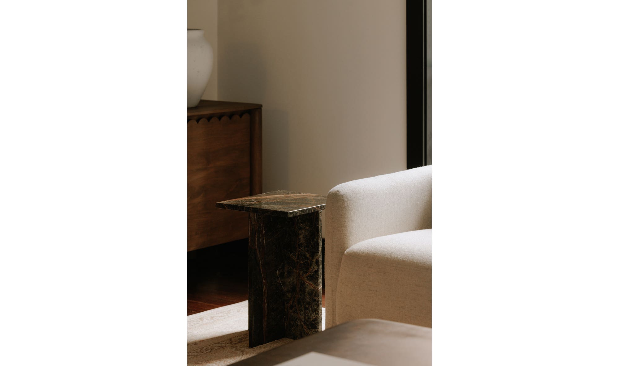 Blair Accent Table Rainforest Green Marble by Moe's Home Collection - view 7