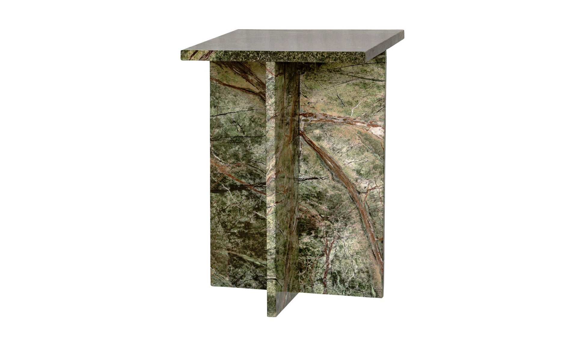 Blair Accent Table Rainforest Green Marble by Moe's Home Collection - view 9