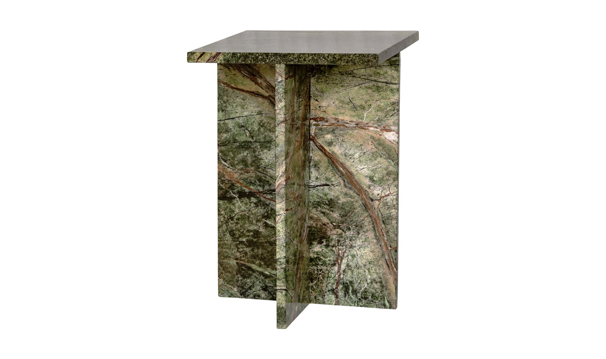 Blair Accent Table Rainforest Green Marble by Moe's Home Collection - view 9