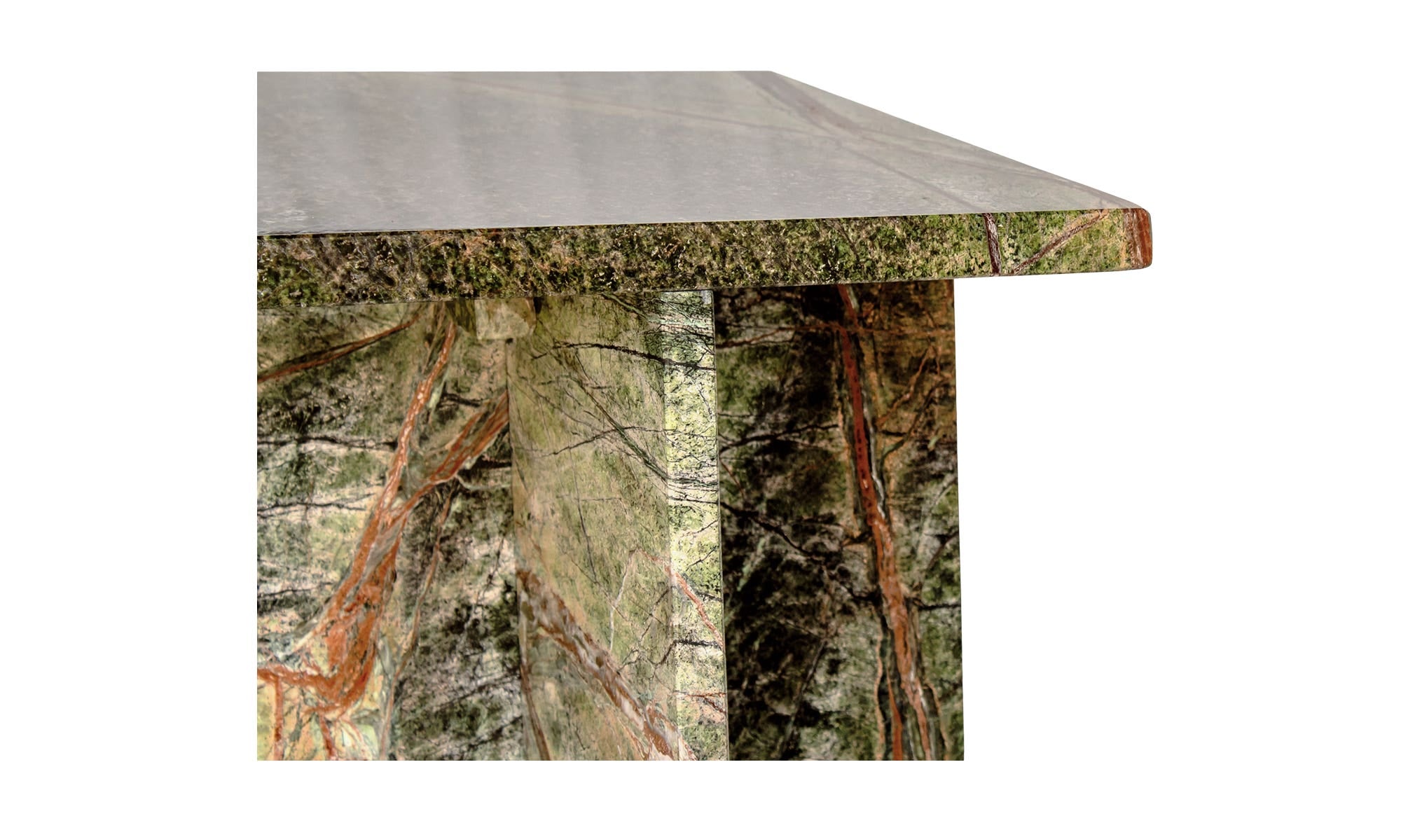Blair Accent Table Rainforest Green Marble by Moe's Home Collection - view 11
