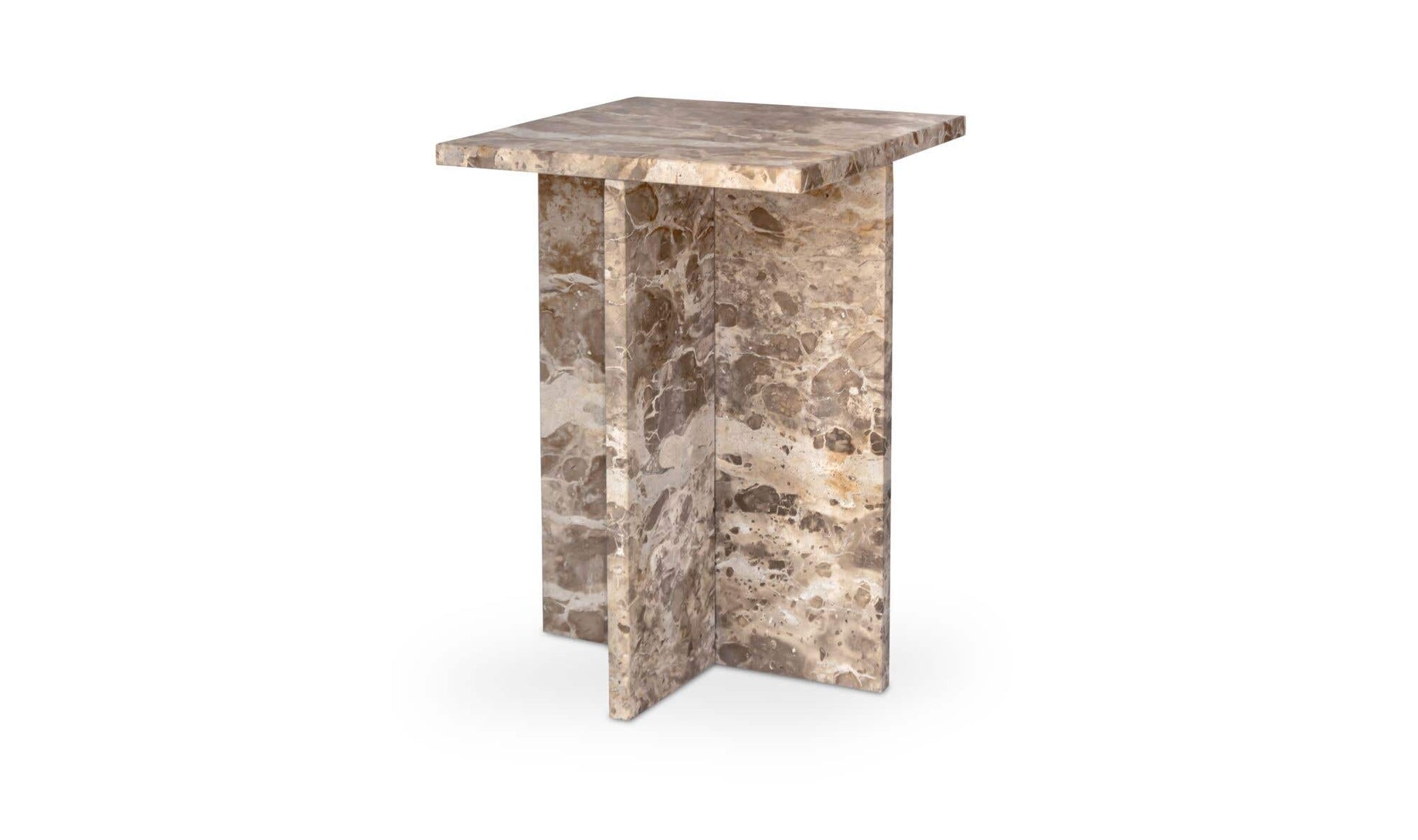 Blair Accent Table Panther Marble by Moe's Home Collection - view 6