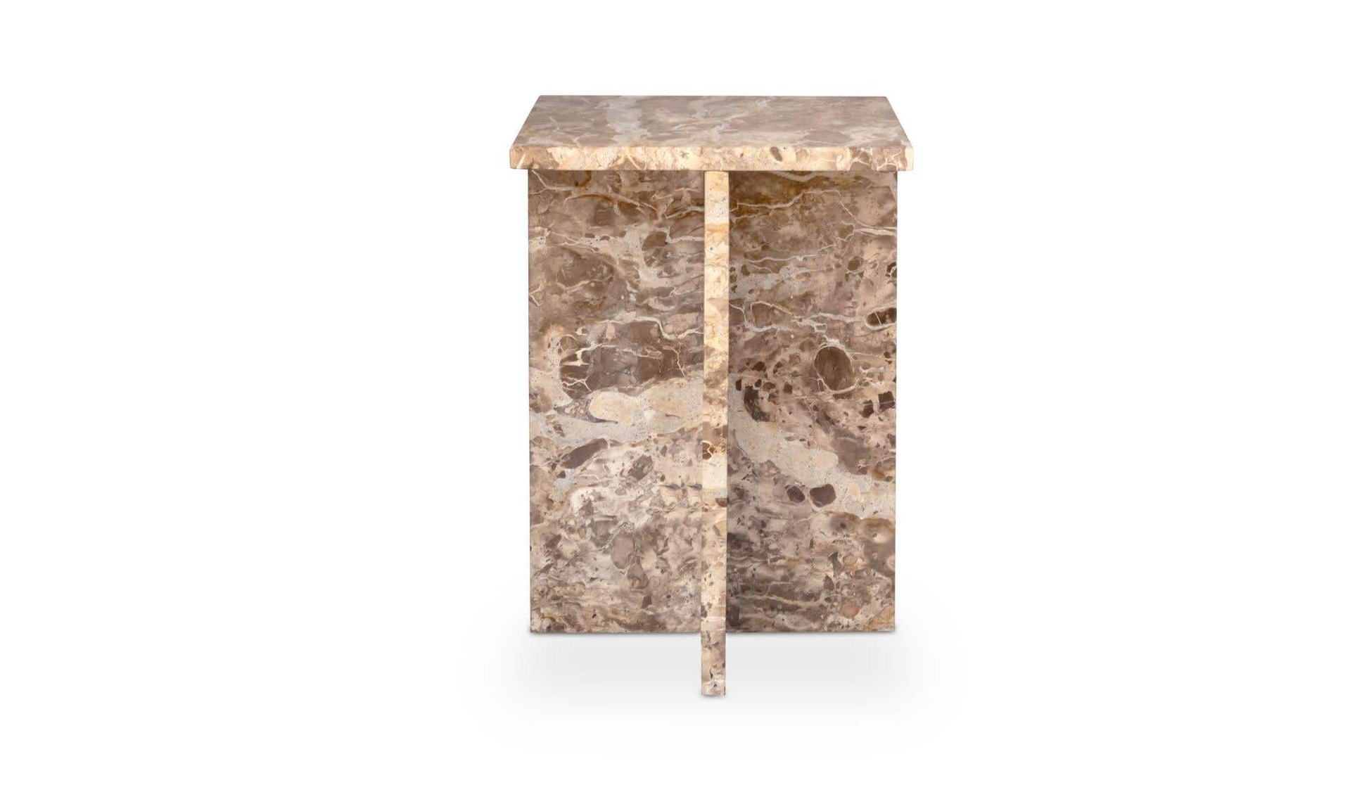 Blair Accent Table Panther Marble by Moe's Home Collection - view 4