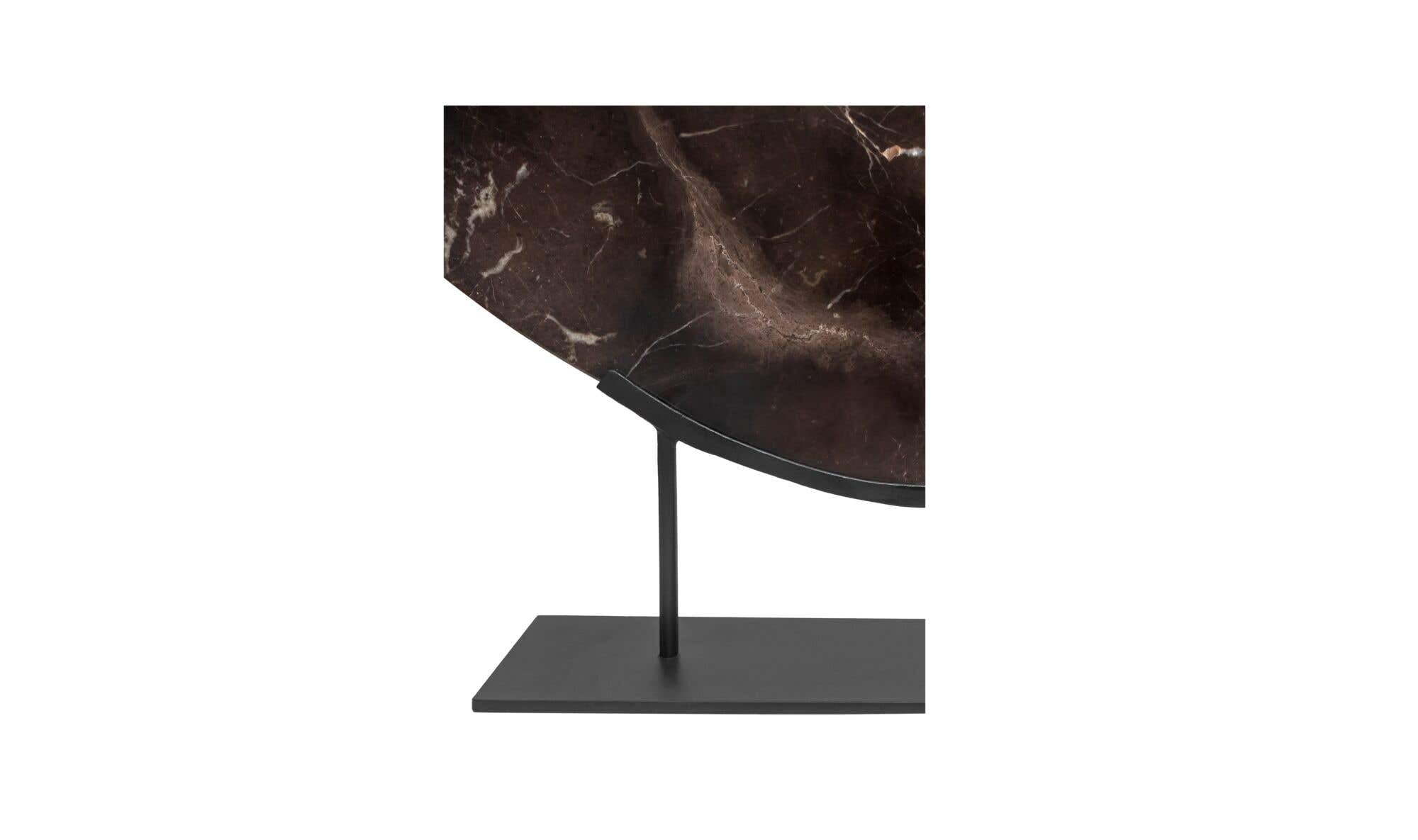Galen Sculpture Saint Laurent Brown Marble by Moe's Home Collection - view 8