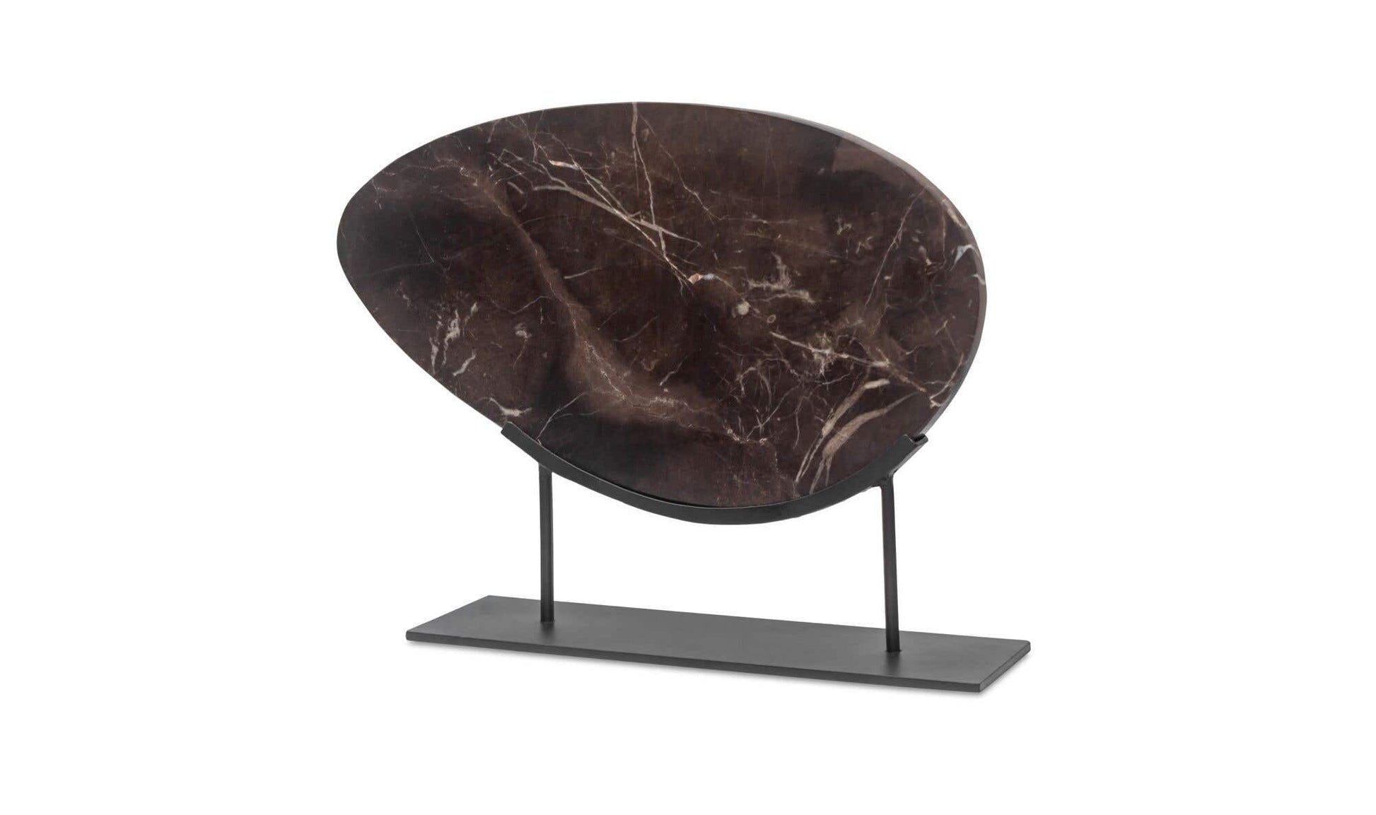 Galen Sculpture Saint Laurent Brown Marble by Moe's Home Collection - view 6
