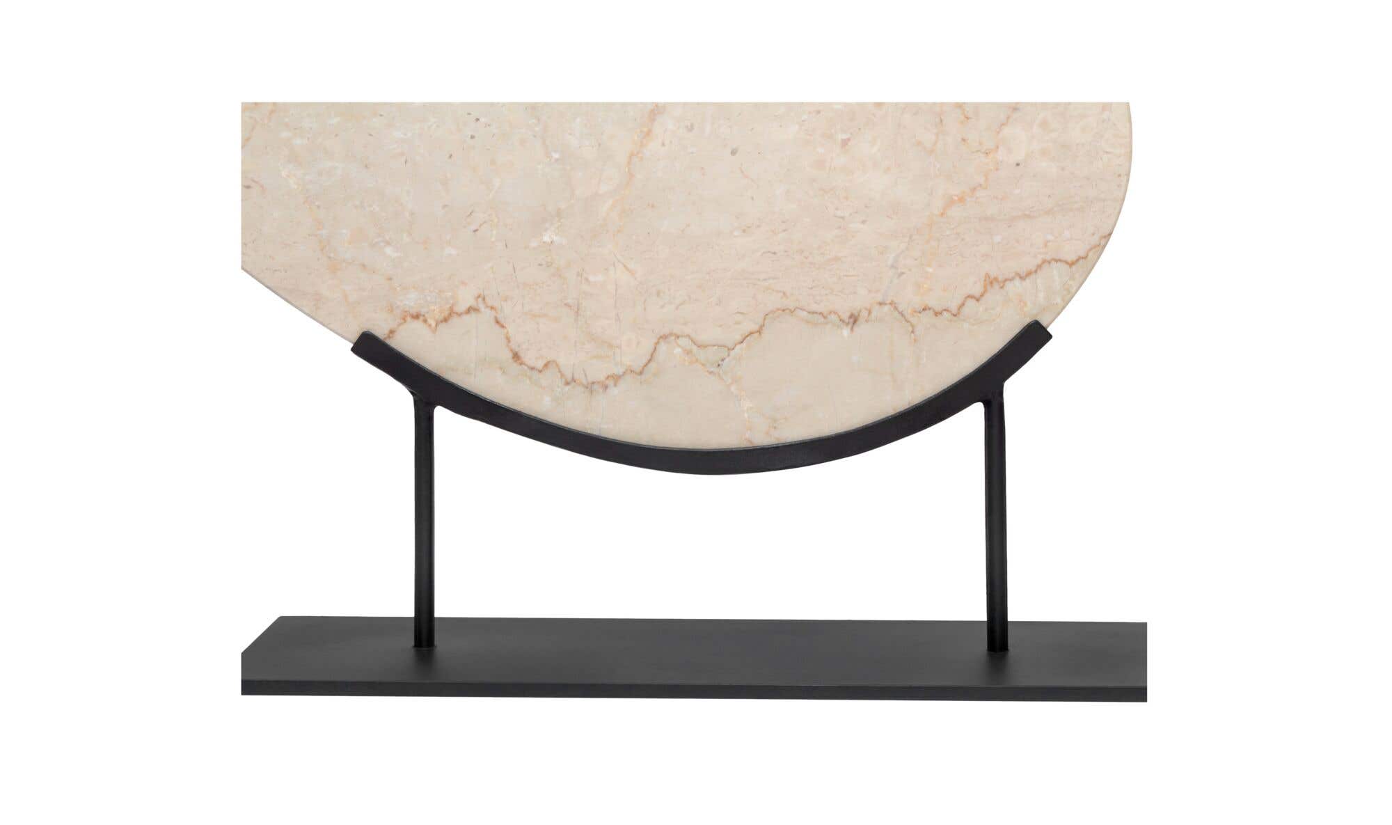 Galen Sculpture Botticino Beige Marble by Moe's Home Collection - view 7