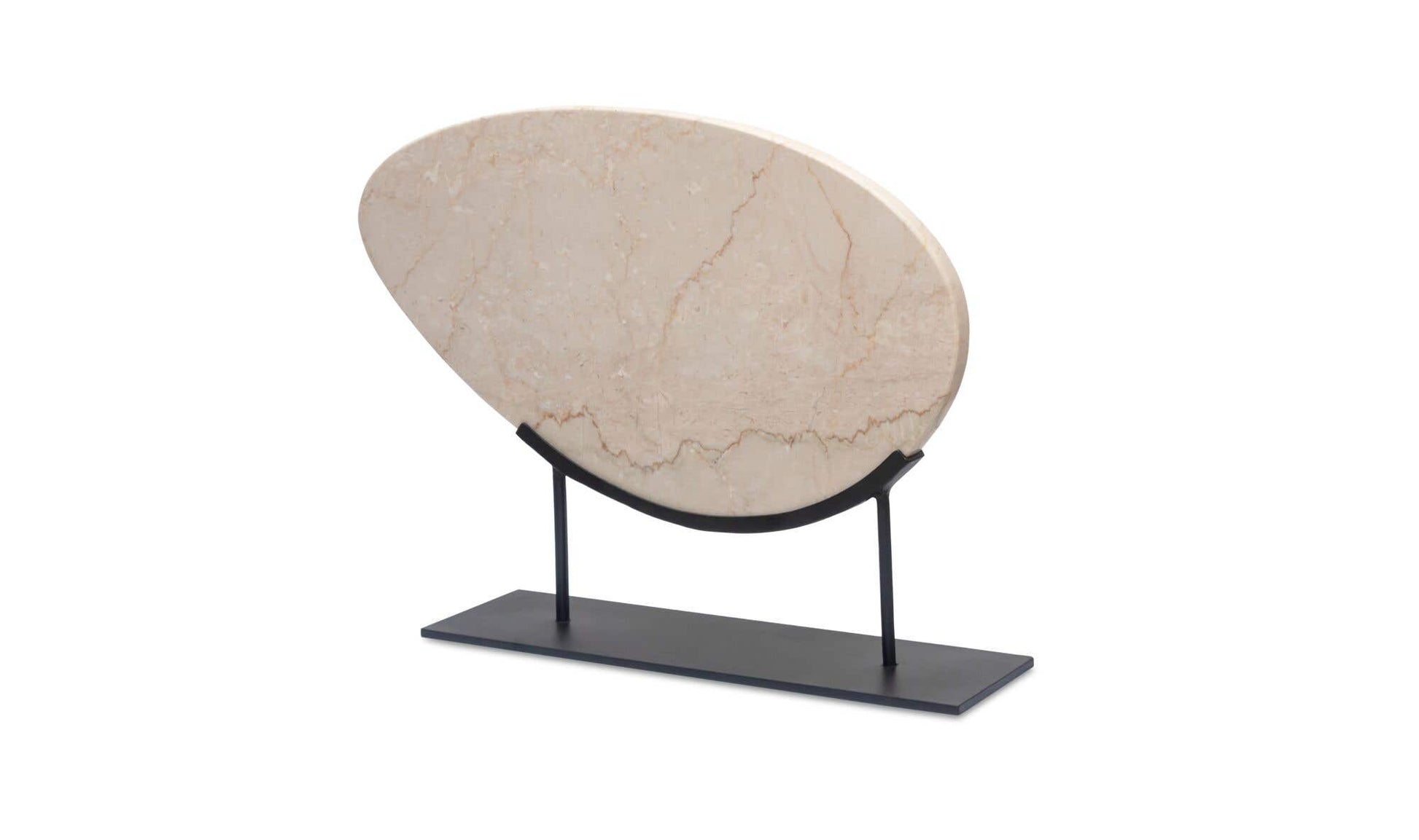 Galen Sculpture Botticino Beige Marble by Moe's Home Collection - view 6
