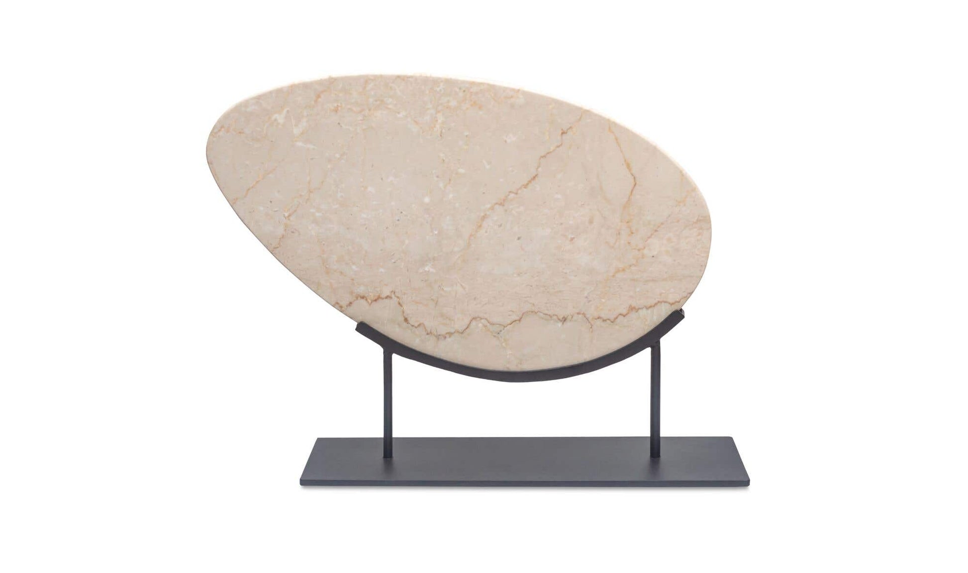 Galen Sculpture Botticino Beige Marble by Moe's Home Collection - view 4