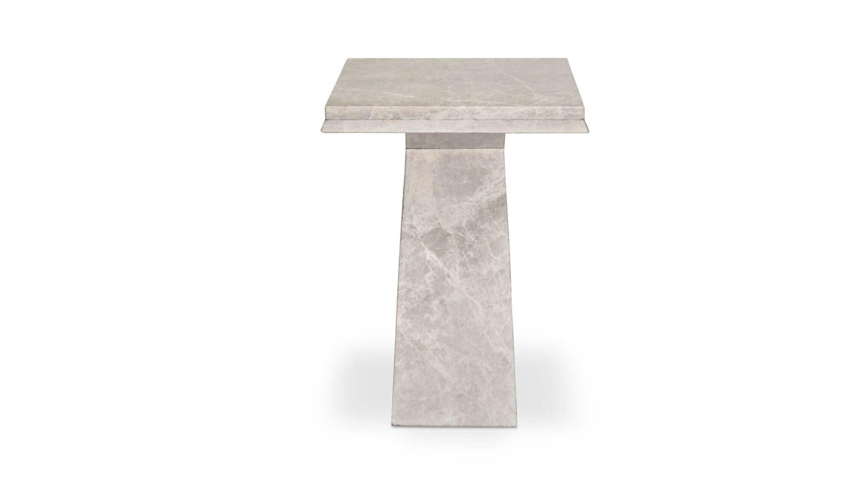 Nella Side Table Grey Marble by Moe's Home Collection - view 10