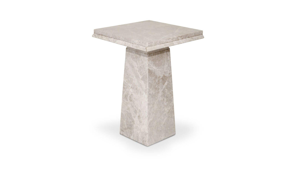 Nella Side Table Grey Marble by Moe's Home Collection - view 11