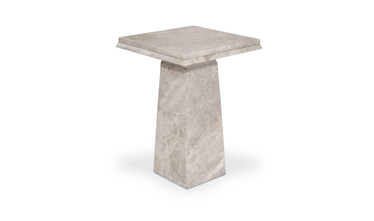 Nella Side Table Grey Marble by Moe's Home Collection - view 9