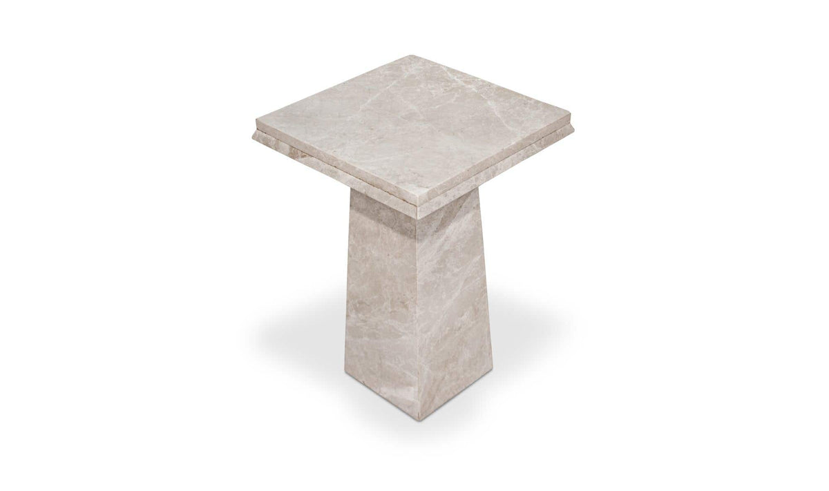 Nella Side Table Grey Marble by Moe's Home Collection - view 5