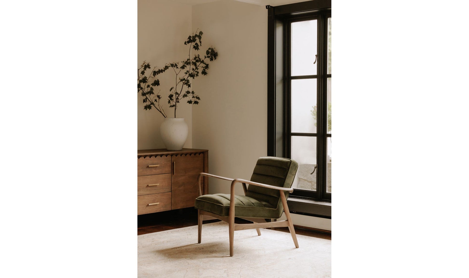 Anderson Armchair Dark Ivy by Moe's Home Collection - view 14