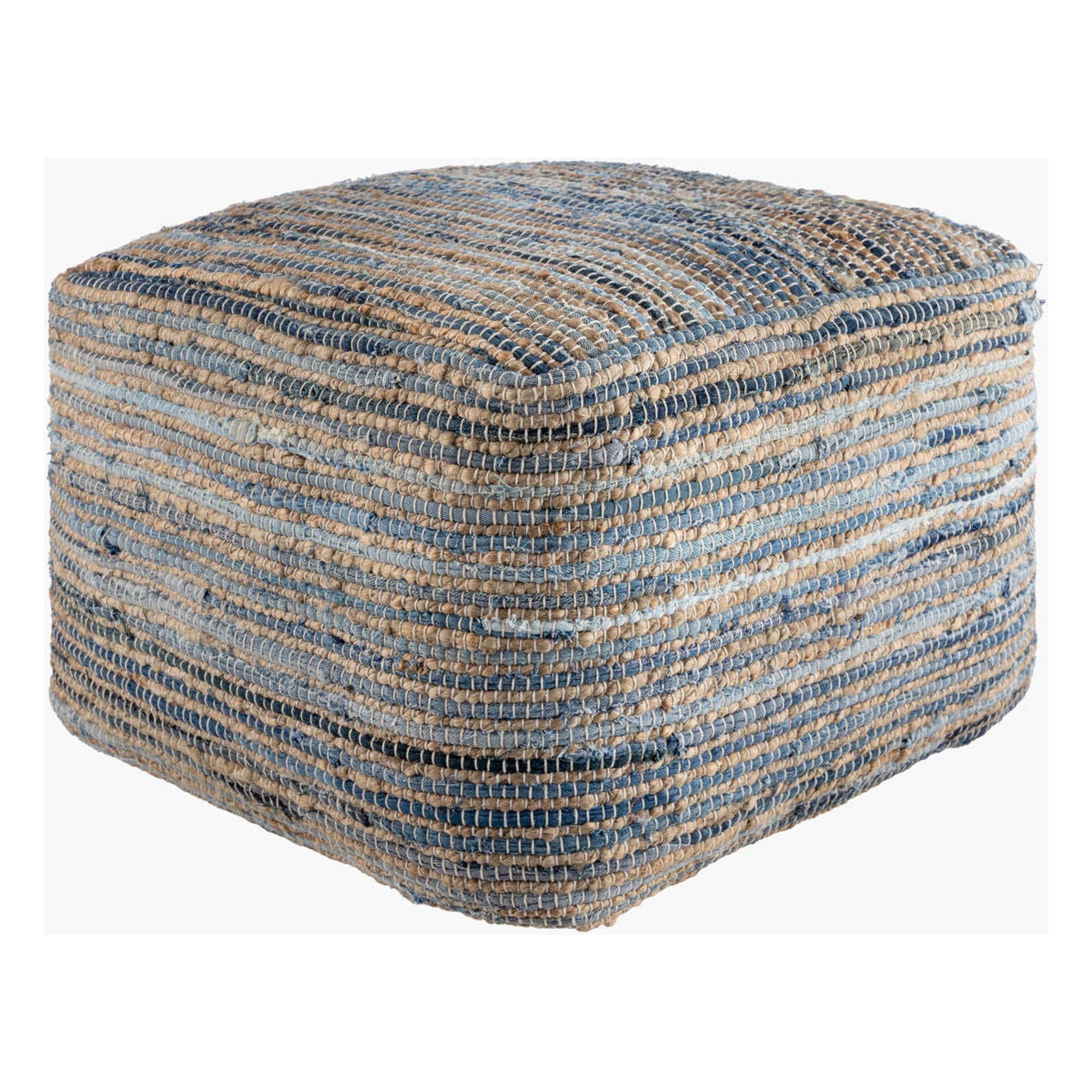 Patrik Pouf - 14"H x 18"W x 18"D