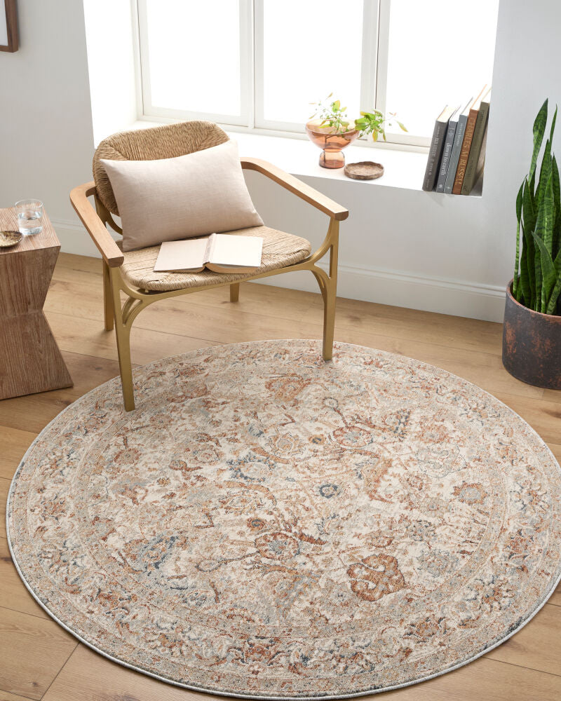 Poem Aqua/Teal Machine Woven Rug PME-2300 - roomscene