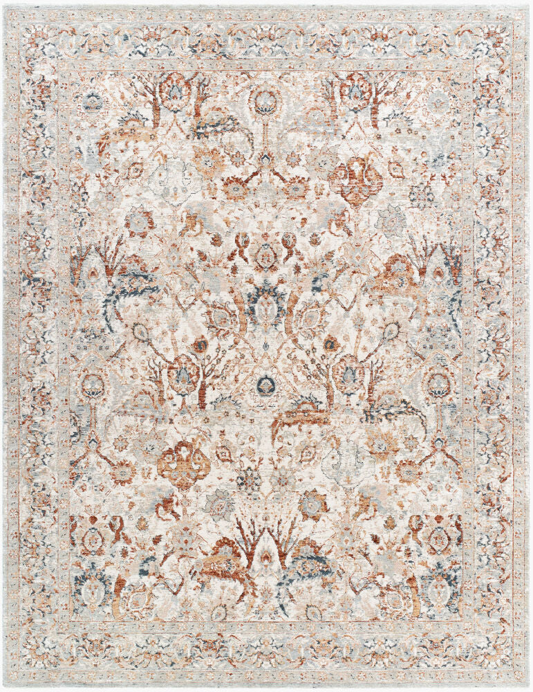 Poem Aqua/Teal Machine Woven Rug PME-2300 - 2'7" x 10'