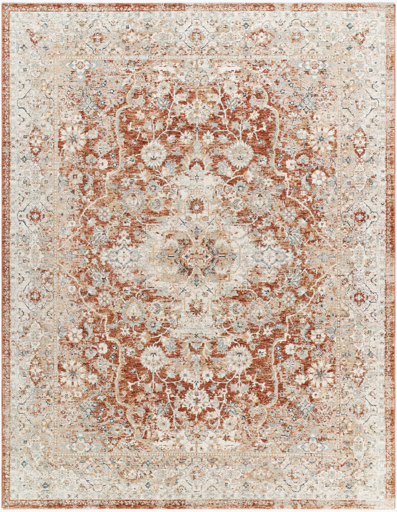 Poem Aqua/Teal Machine Woven Rug PME-2304 - 2'7" x 10'