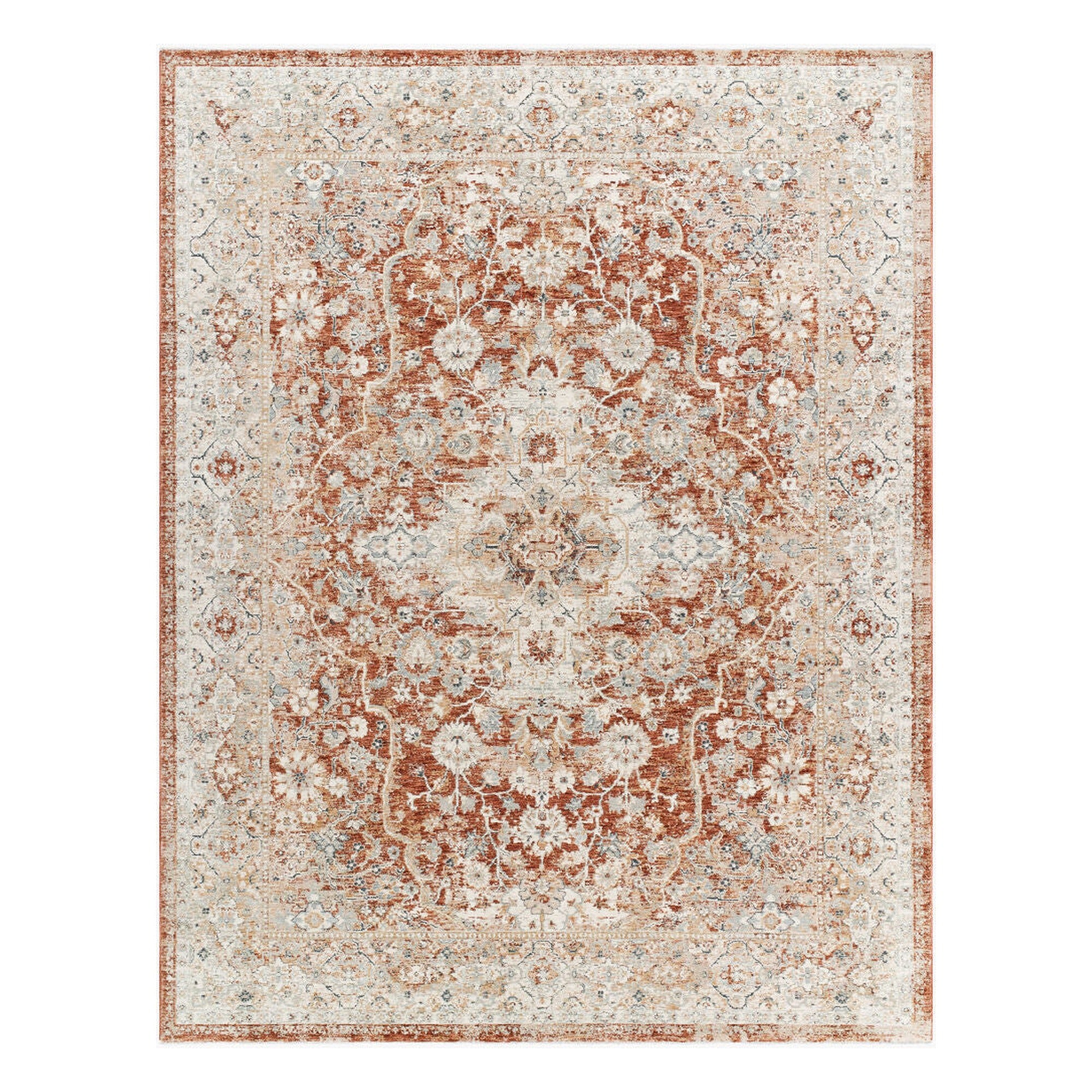 Poem Aqua/Teal Machine Woven Rug PME-2304 - 2'7" x 10'