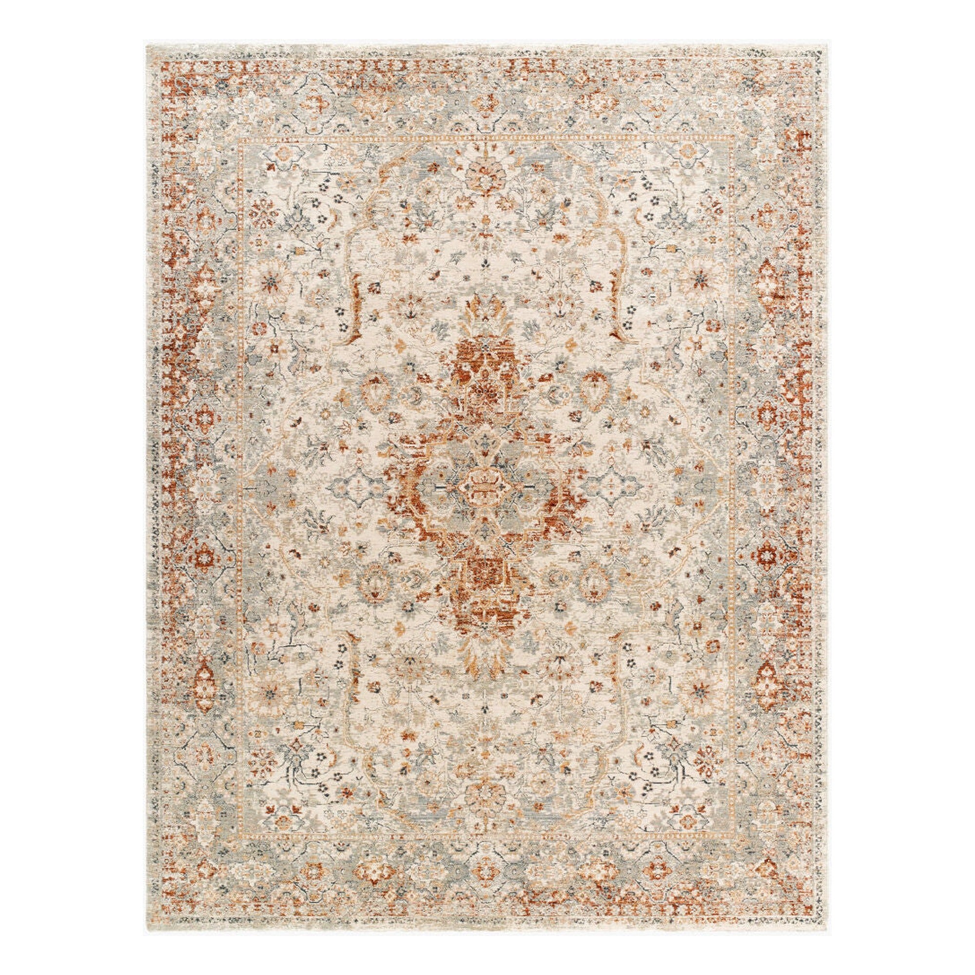 Poem Aqua/Teal Machine Woven Rug PME-2305 - 2'7" x 10'