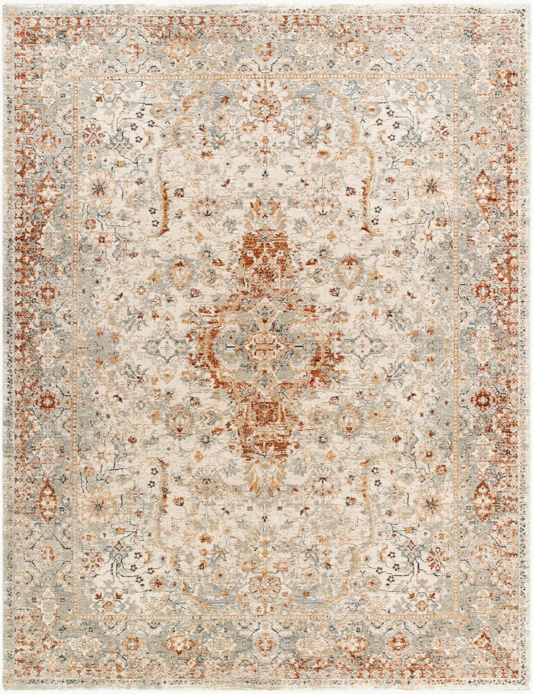 Poem Aqua/Teal Machine Woven Rug PME-2305 - 2'7" x 10'