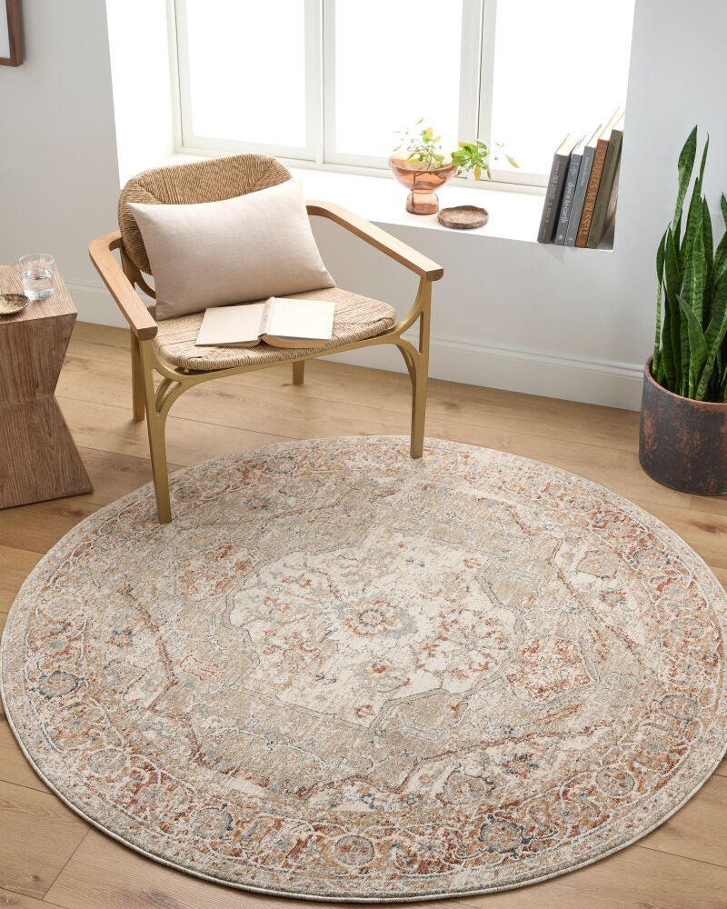 Poem Aqua/Teal Machine Woven Rug PME-2306 - roomscene