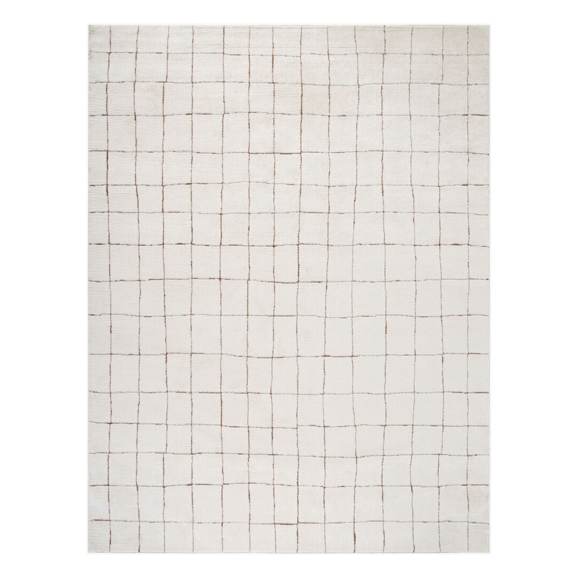 Cascade Brown/Ivory Machine Woven Rug PNWCS-2300 - 2'7" x 10'