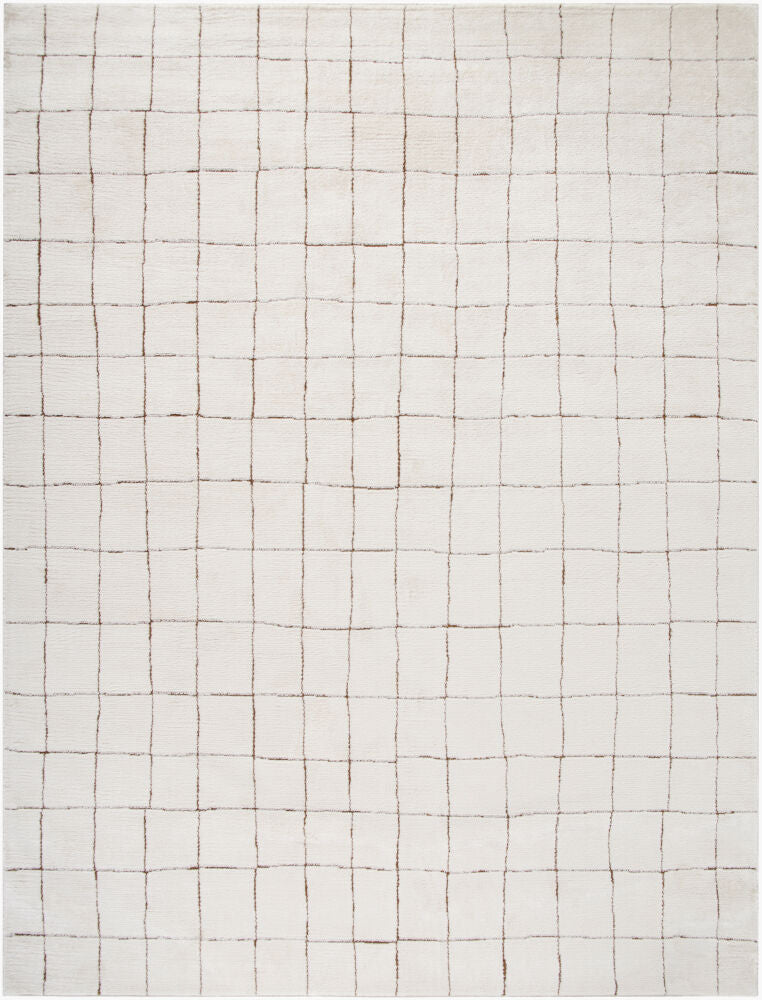 Cascade Brown/Ivory Machine Woven Rug PNWCS-2300 - 2'7" x 10'
